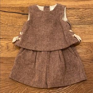 Zara Tweed Wool Romper 12-18months